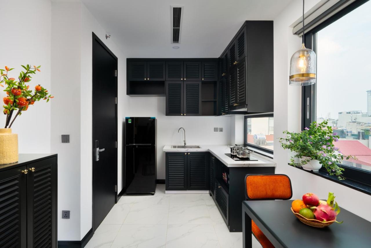 The Galaxy Home Doi Can Hotel And Apartment Hanoi Exteriör bild