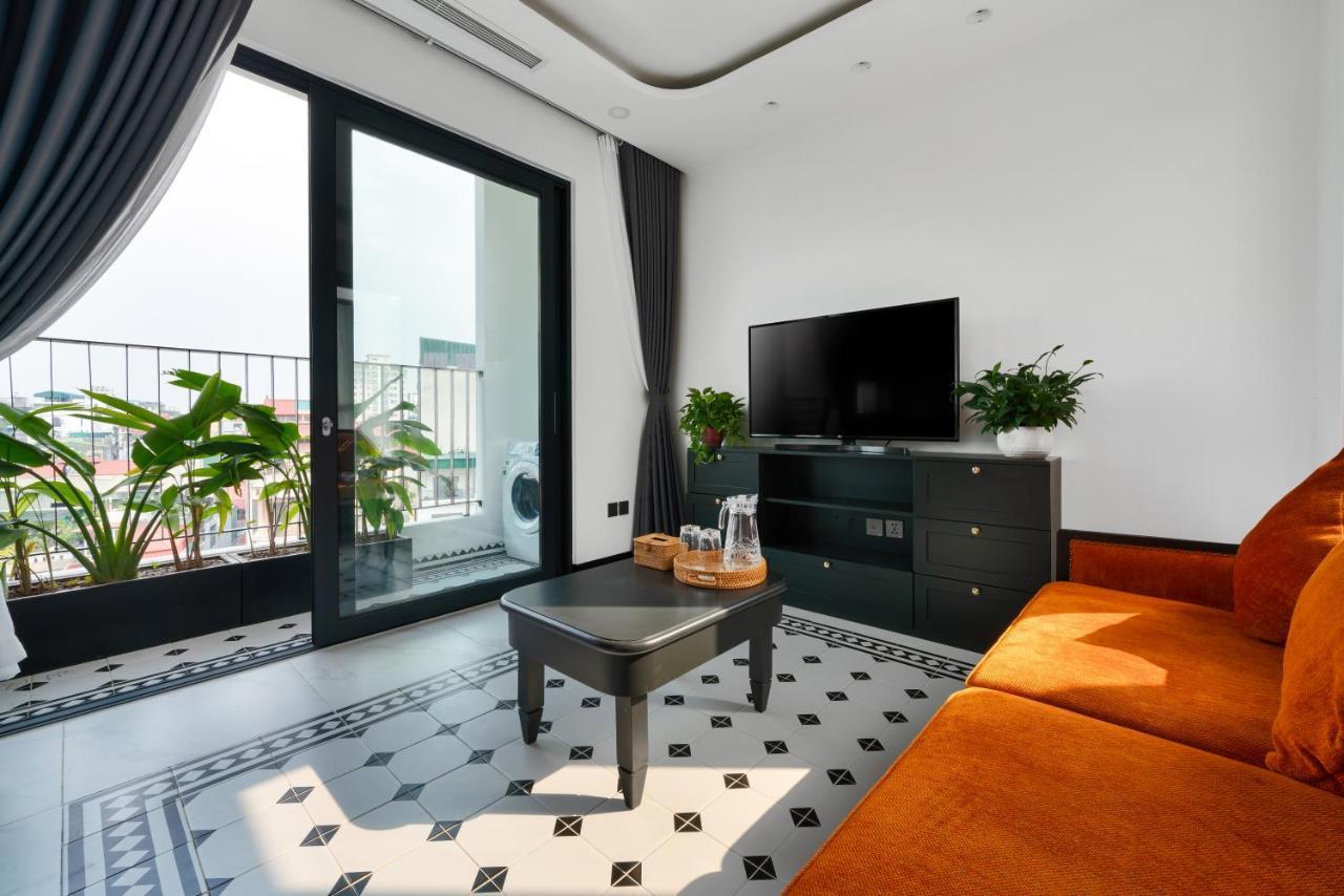 The Galaxy Home Doi Can Hotel And Apartment Hanoi Exteriör bild